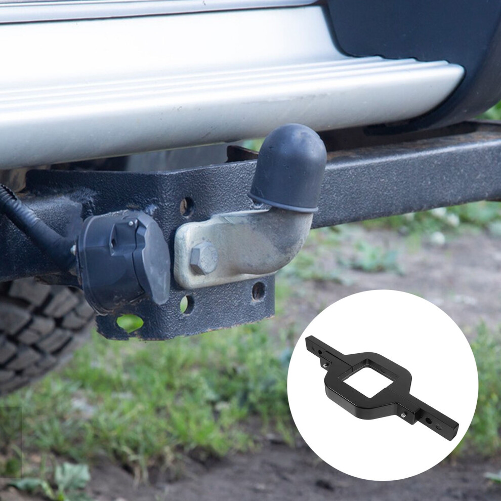 Truck Trailer Tow Hitch Bracket With Backup Lights Black 9448990246540