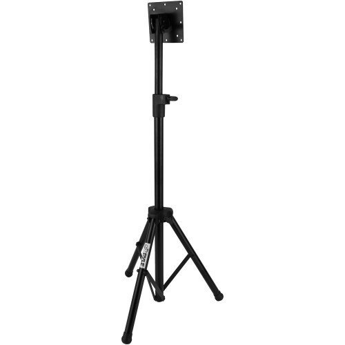 Pyle TV tripod stand black adjustable height foldable 1