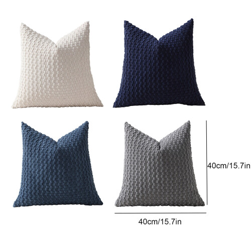 Soft Weave Pillowcases Set Standard 4 Pcs 2