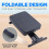 Pyle adjustable padded keyboard bench with 4 non-slip feet 8