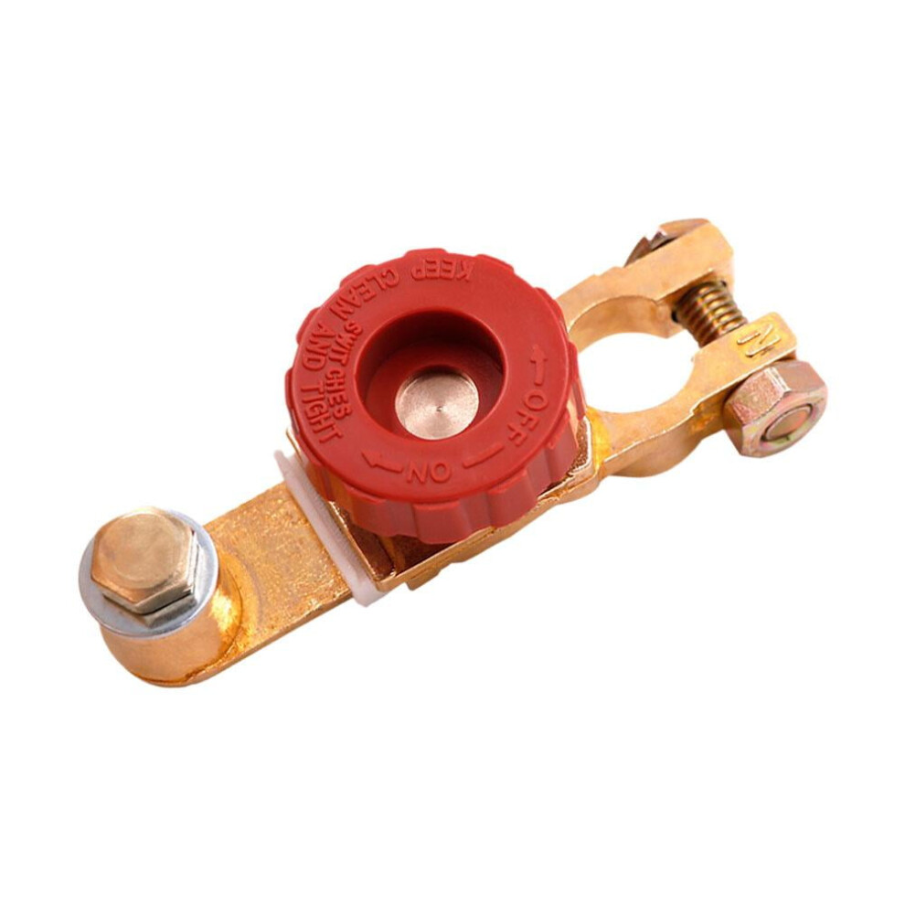 Brass Battery Disconnect Switch Ip65 12V/24V Black/Red/Blue 9448990244775