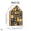 Christmas ornament set gold blue 70 pieces 4