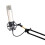 Pyle PMKSH04 scissor mic stand with adjustable arm and 4