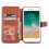 Wallet Case for iPhone 8 Plus Red 8