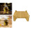 Drink Dispenser Stand Wooden Base Glass Jar Support 8
