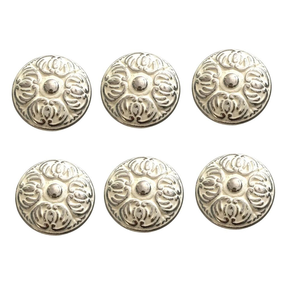 Retro Dresser Knob Drawer Pull 6 Pack 938499862918