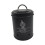 Metal vintage vegetable storage bin black garlic 3