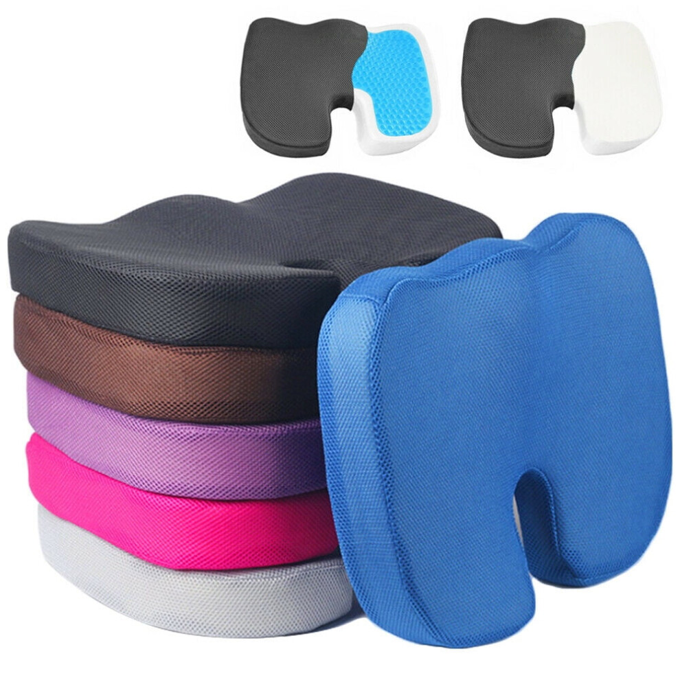 Seat Cushion Gel Memory Foam Orthopedic 1 Piece 9448990246137