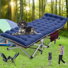 Bærbar, foldbar udendørsseng til campingseng til voksne og voksne