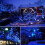 Weihnachtslichterkette, 500 LEDs, 50 m, Blau, 8 Modi 7