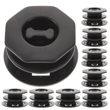 Clips para alfombrillas de coche, abrazaderas de fijación para moqueta de suelo de automóvil, 24 unidades