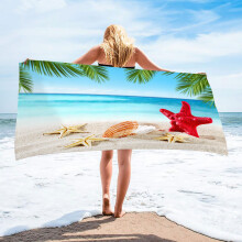 Microvezel strandhanddoek 30x60 inch extra groot zandbestendig