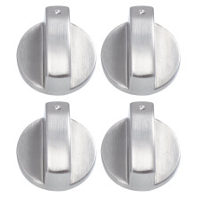 Liesituulettimien nupit, metallia, yleismallin vaihto, 4 kpl