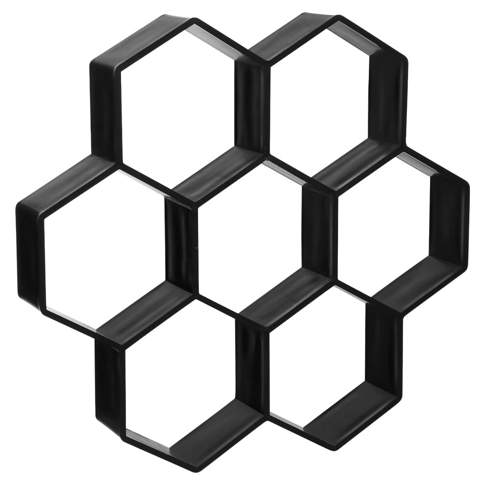 Hexagon Paving Stone Mold Reusable Cement Floor Mold 12X12 938499864271