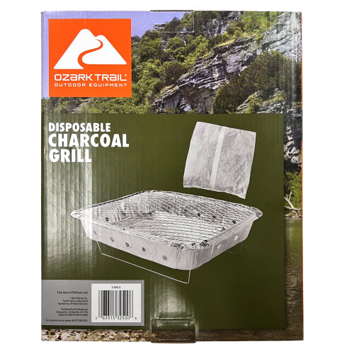 Ozark Trail 便携式木炭烤架 铝制 540克木炭 1