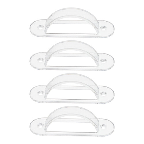 Transparente Lichtschalterabdeckung mit Kindersicherung (4 Stück)