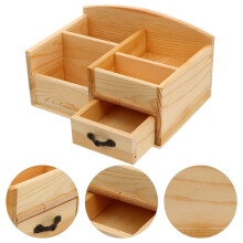 Boîte de rangement en plastique avec tiroir, couleurs assorties, 1 pièce