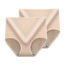 Confezione di slip da donna a vita alta in tinta unita, taglie dalla M alla 2XL