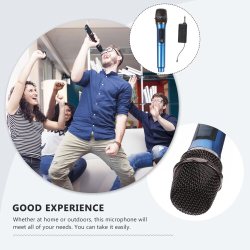 PATKAW wireless handheld singing microphone 1 set 2