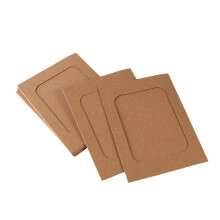 Cadre photo en papier kraft brun clair, 10 pièces, 15 cm