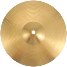DRAFIDEEP brass crash ride cymbal 10 inch golden