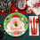 Santa Paper Plates 9 inch Multicolor 16 Pack 6
