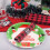 Santa Paper Plates 9 inch Multicolor 16 Pack 7
