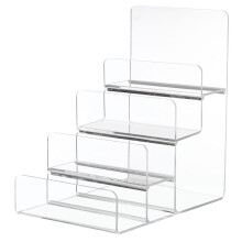 Akryldisplayställ Transparent Flerskiktad1 Delad