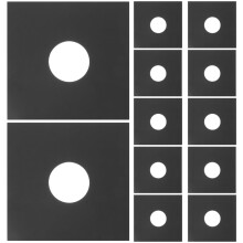 Set van 12 platenspelerhoesjes