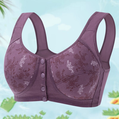 Sutiã de renda plus size para mulheres, confortável, respirável e sem aro.