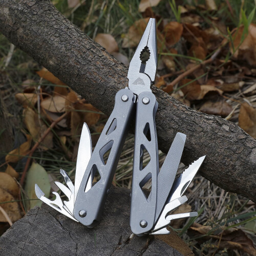 Ozark Trail Steel Camping Multi-Tool 12-in-1 Silver 1