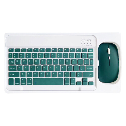 Bluetooth Keyboard and Mouse Combo Slim Rechargeable Set 1