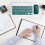 Bluetooth Keyboard and Mouse Combo Rechargeable Silent 10M 3