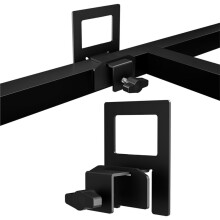 4 PCS Adjustable Non Slip Mattress Gaskets for Bed Frame, Heavy Duty Mattress Holder in Place Gripper,