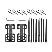 Bicycle Front Fork Cargo Cage with Water Bottle Mount 2-Pack