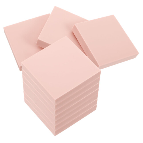 Blocs de caoutchouc pour sculpture à la main (10 pièces)