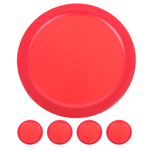 Piros léghoki korongok 64 mm 5 db