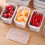 Microwave Lunch Box Set 1600ml 4-Piece 3