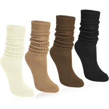 Női kötött, slouch zokni, style4pairs
