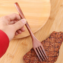 Juego de 3 tenedores de madera estilo japonés