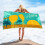Microvezel strandhanddoek 30x60 inch extra groot zandbestendig 1