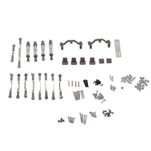 Kit ammortizzatore e tirante in alluminio per auto RC C24