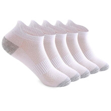 Chaussettes de sport basses en coton pour homme, lot de 5