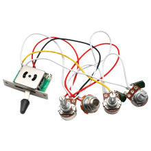 E-Gitarren-Verkabelungsset, 3x500K Potentiometer, 5-Wege-Schalter