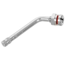 Aluminiowy przedłużacz zaworu opony do samochodu, srebrny
