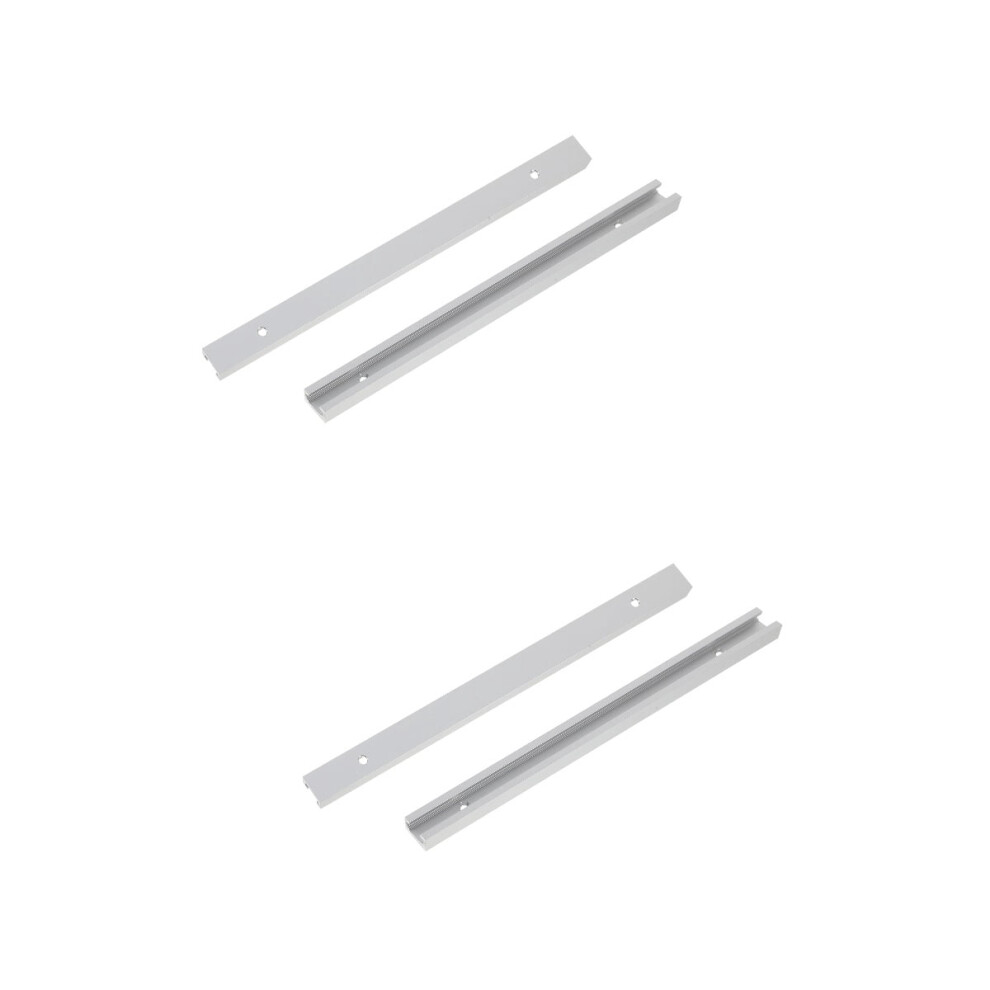 T-Track Extrusion Guide Rail Aluminum Frame 4 Pcs 9555307985679