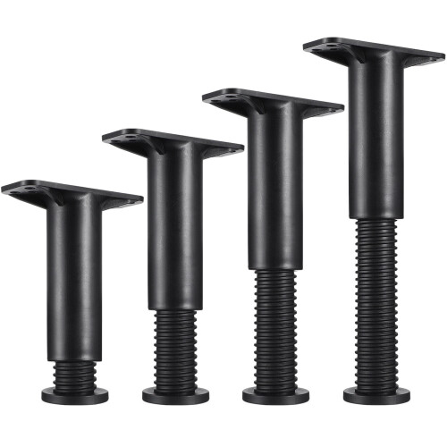 Verstelbare middensteunpoten voor bedframe (4 stuks)