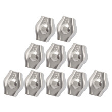 Roestvrijstalen kabelklemmen (10 stuks)