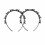 Hairband with Clips Twisted Style 2 Pack 2