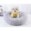 Cat and Dog Bed Gray Sleeping Place 6